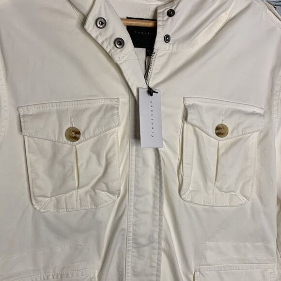 NWT Sanctuary utility hooded jacket. Large - Picture 2 of 4